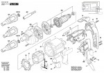 Bosch 3 601 D40 300 Gsr 6-45 Te Drill Screwdriver 230 V / Eu Spare Parts